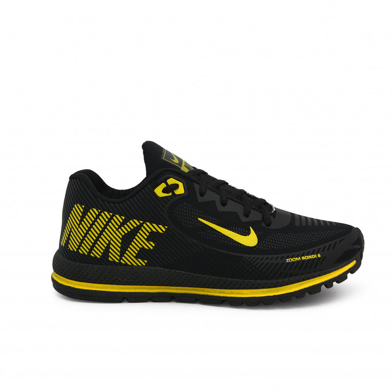 Nike Zoom Bondi 6 - Preto/Amarelo
