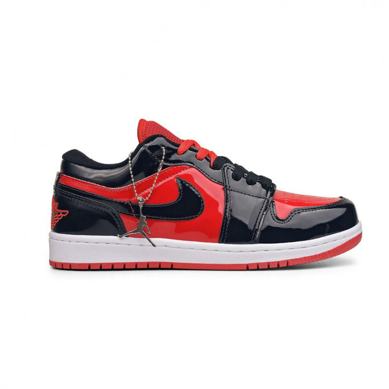 Nike Air Jordan Low - Preto/Vermelho/Verniz