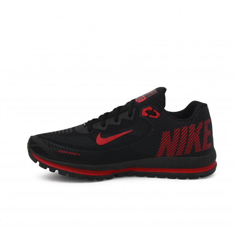 Nike Zoom Bondi 6 - Preto/Vermelho