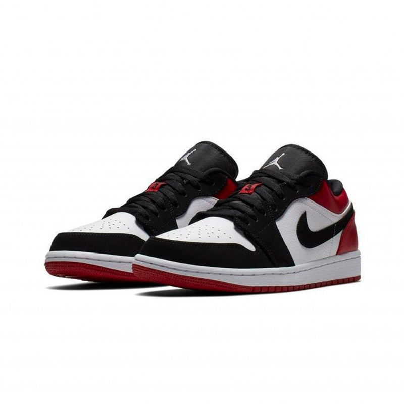 Nike Air Jordan Low 1 Black Toe Tricolor