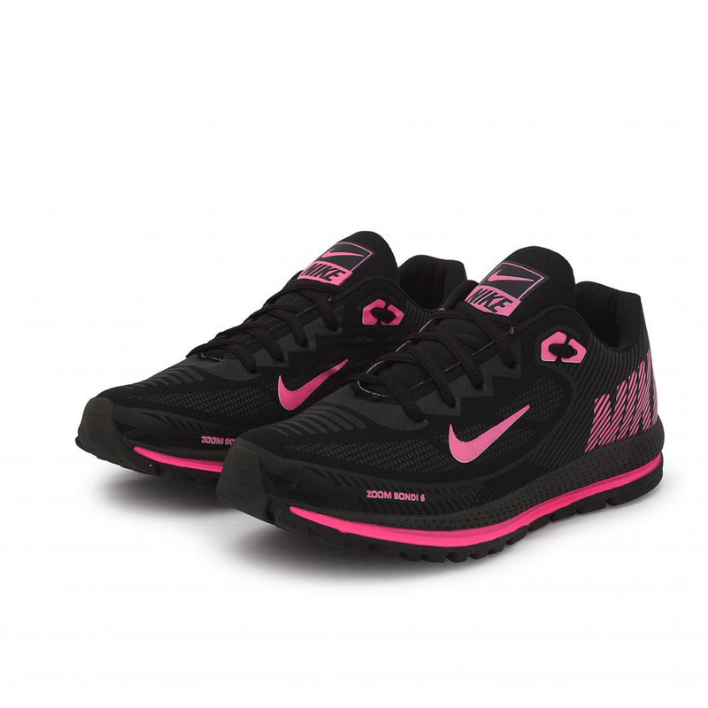 Nike Zoom Bondi 6 - Preto/Rosa