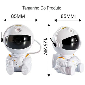 Luminária Astronauta Projetor da Galáxia